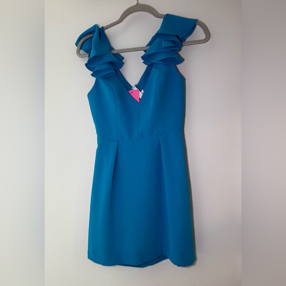 Amanda Uprichard Gimlet Dress in Azure